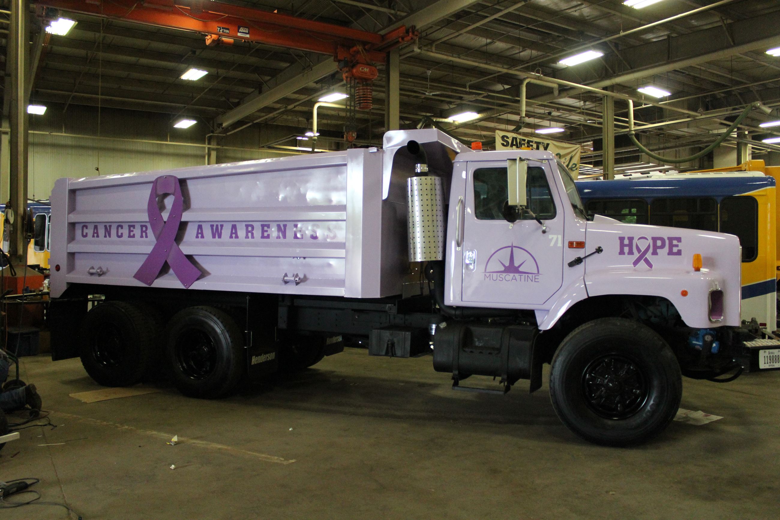 Cancer Awareness City Truck 005