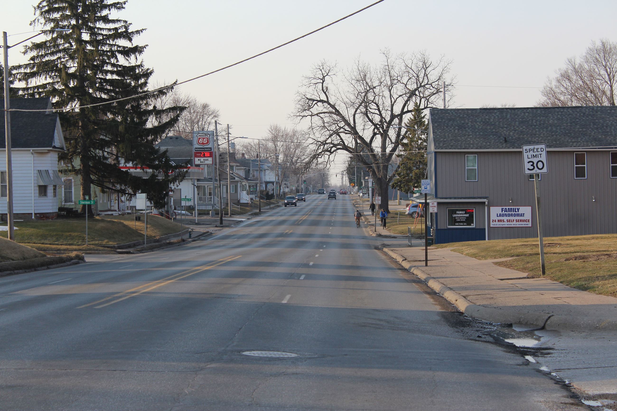 030921 Park Avenue Washington to Fourth before construction work (JPG)