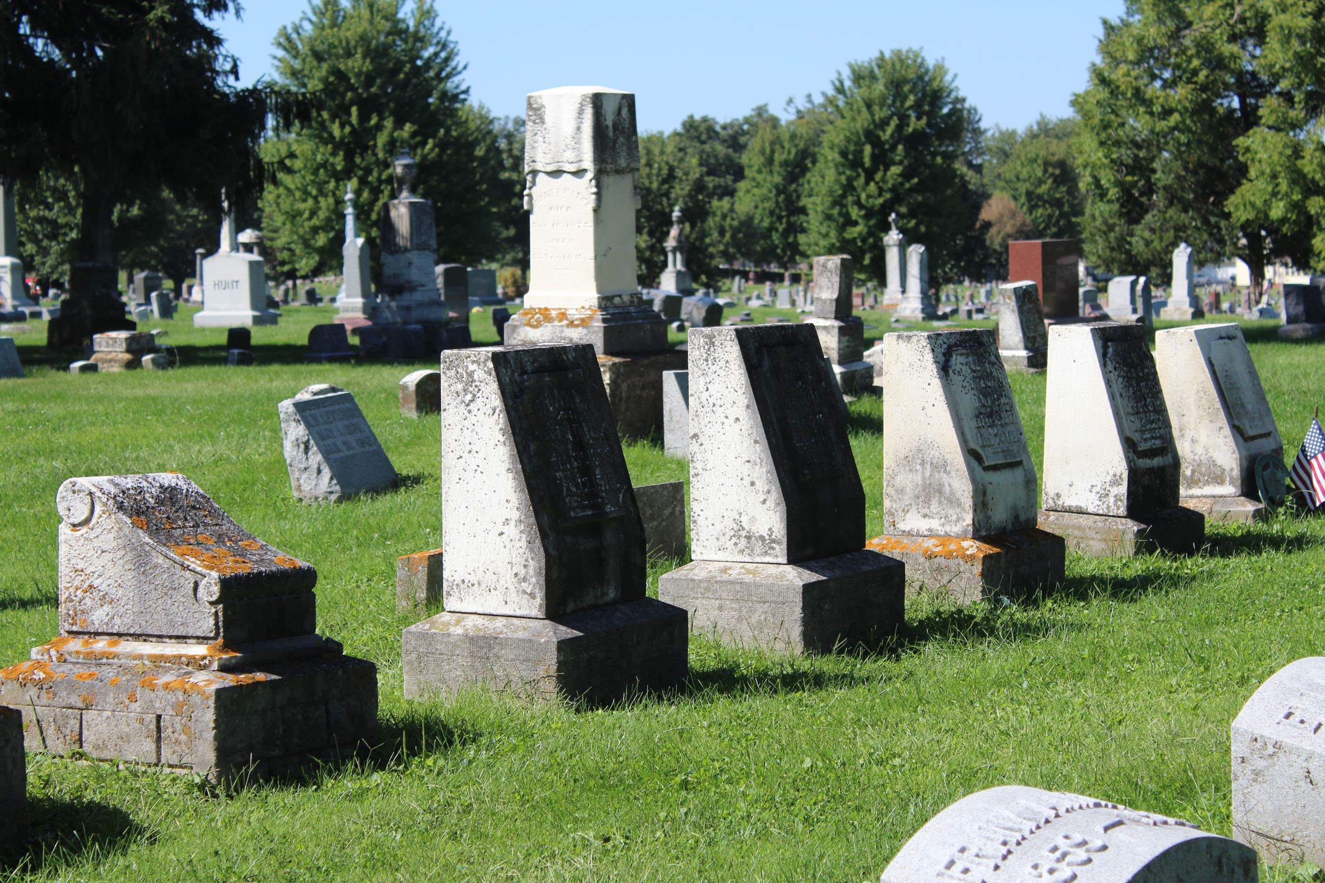 Greenwood Cemetery Old Tombstones August 30, 2022 (JPG)