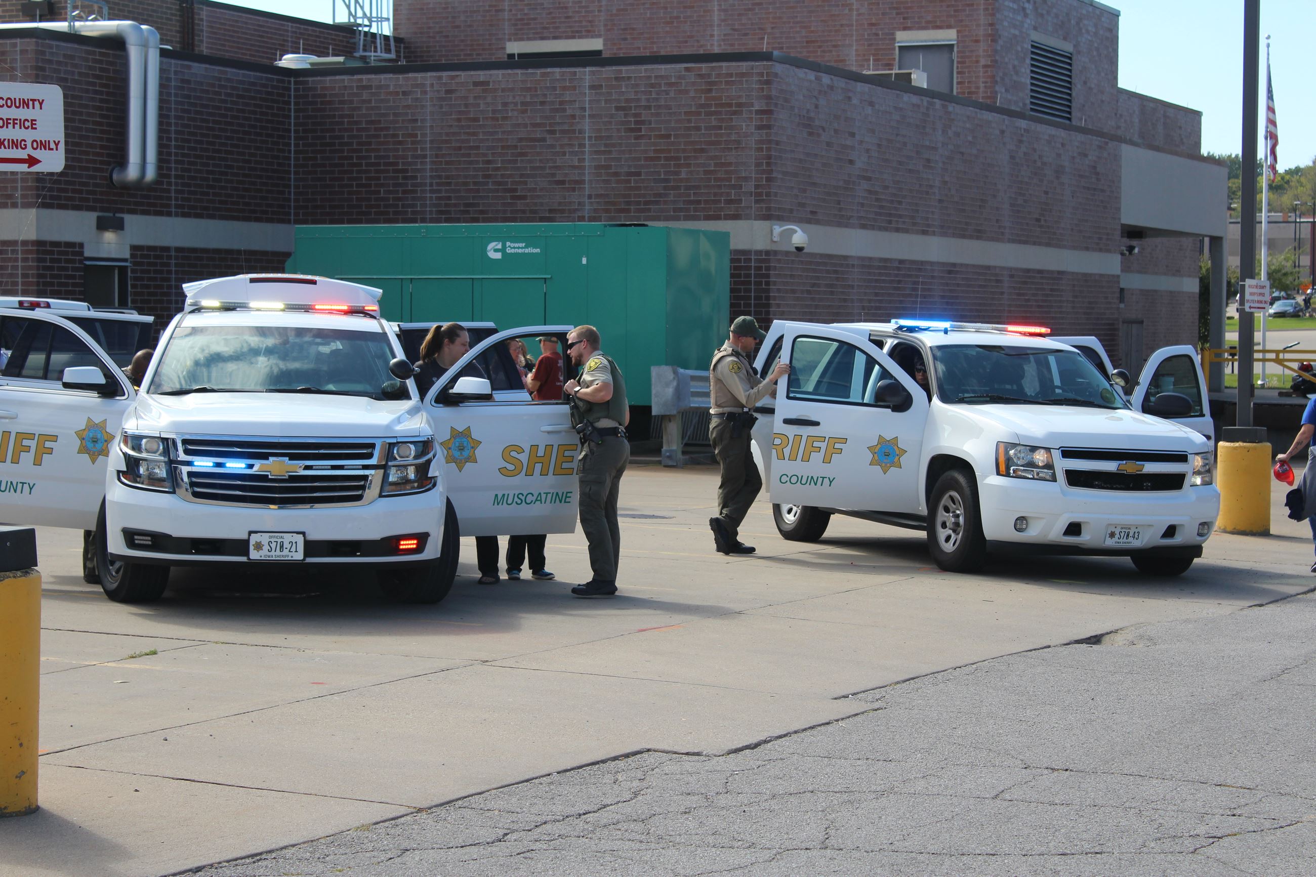 Muscatine Sheriff Display PSOH October 2, 2022 (JPG)