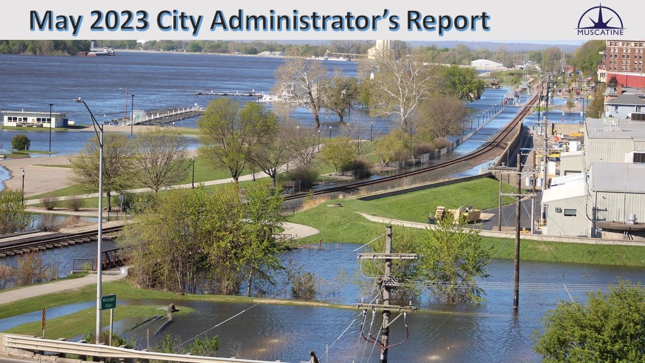 City Administrator Monthly Report May Promo