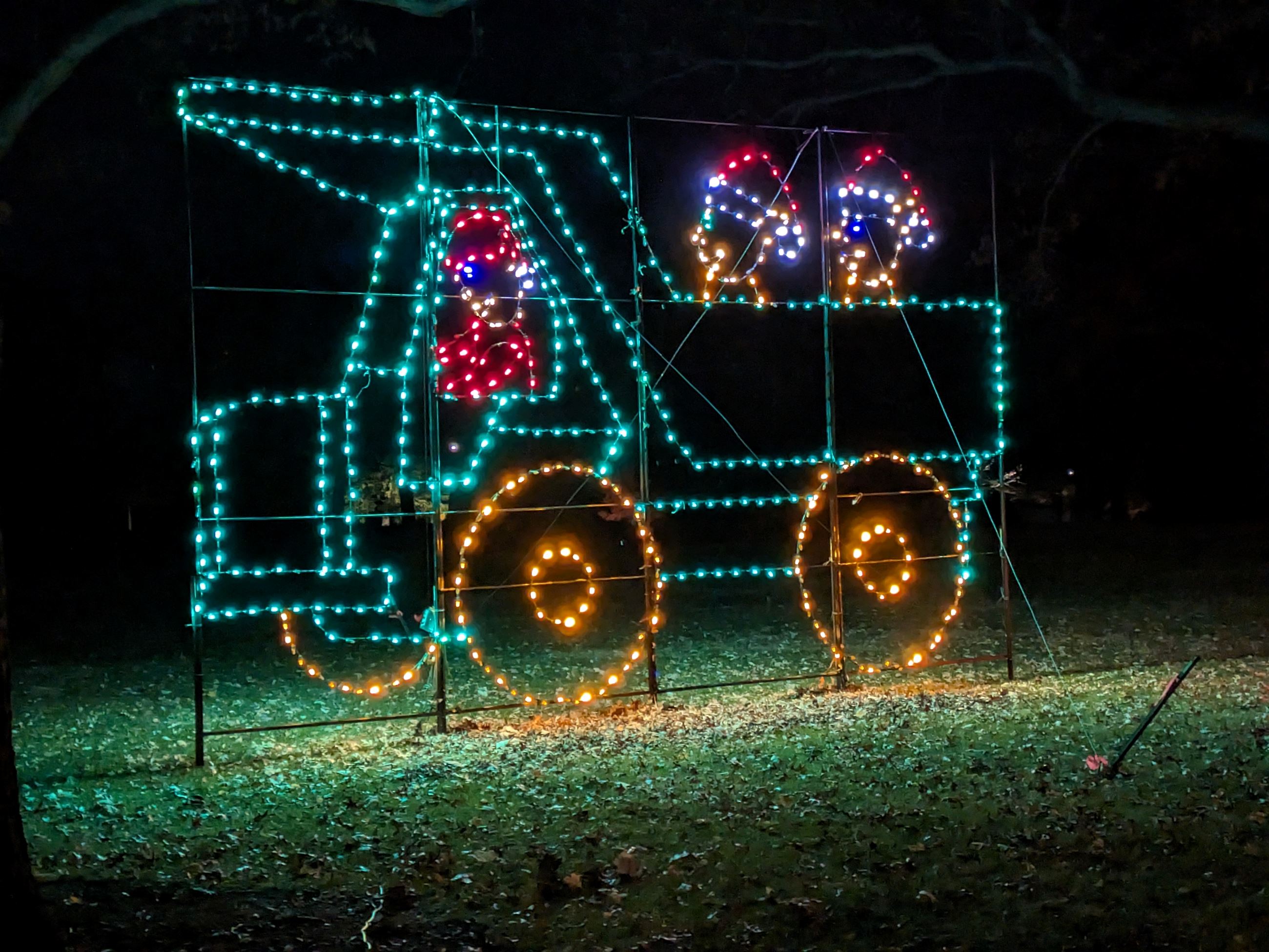 11-14-23 Crossroads Weed Park Illumination Dumptruck