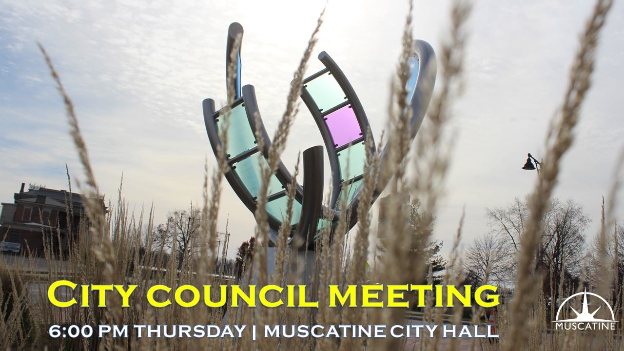 Muscatine City Council Meeting Promo for December 7 (JPG)