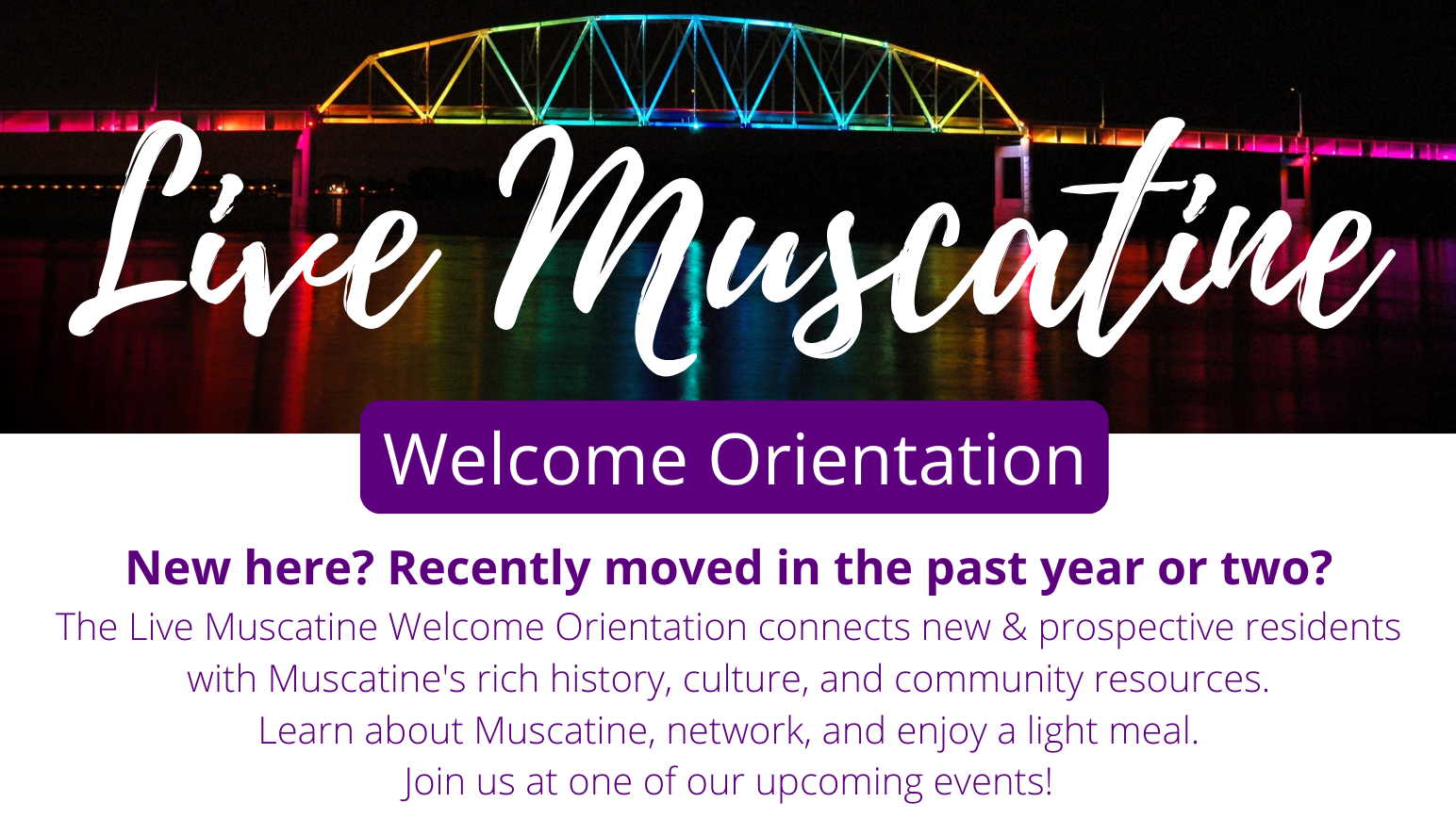 2024 Living Muscatine Orientation Flyer Promo (JPG)