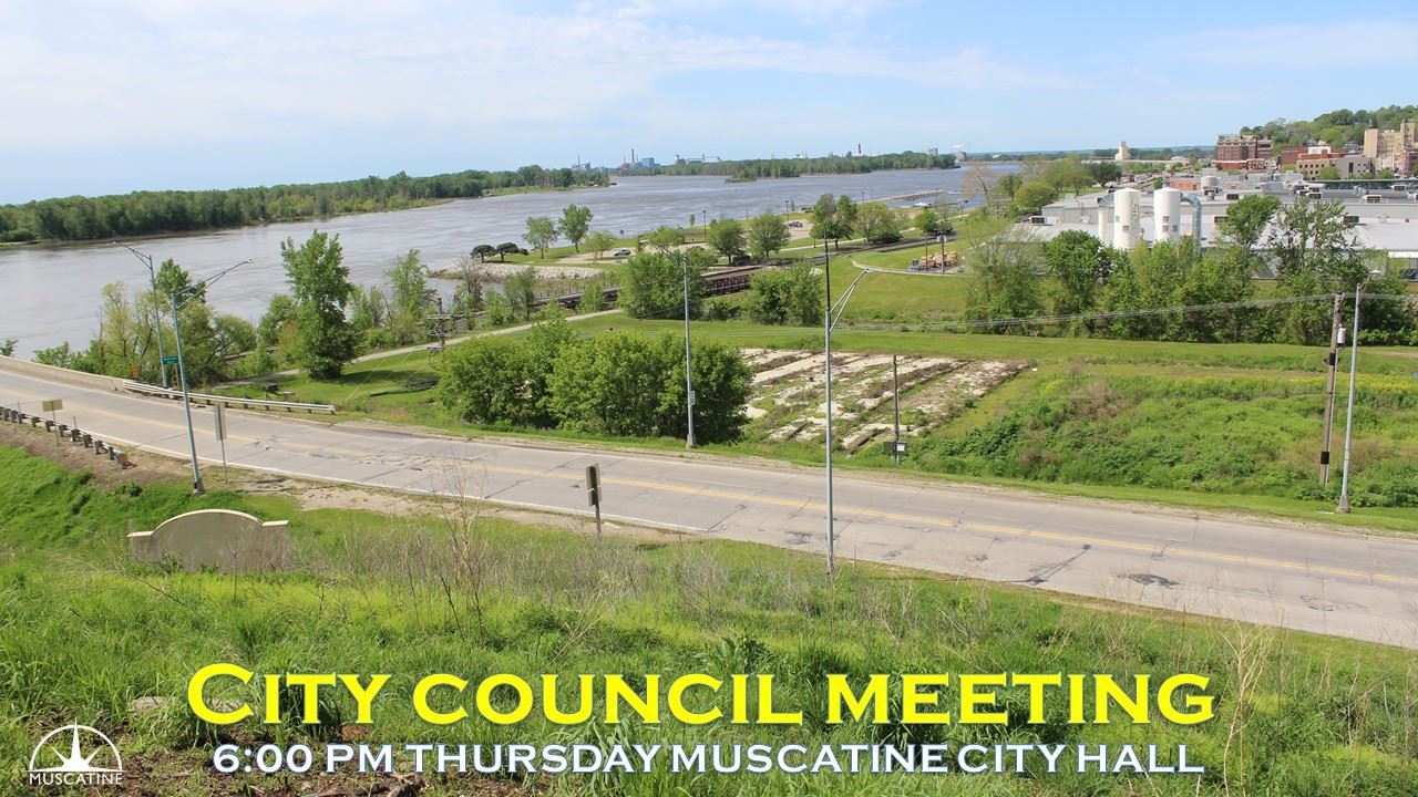 Muscatine City Council Meeting Promo showing Hawkeye Lumber site (JPG) 05-15-24 