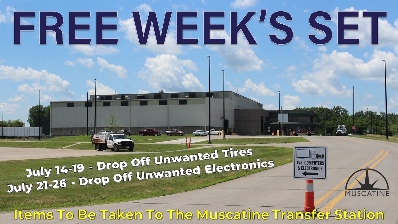 2025 Free Week Promo (JPG) showing Transfer Station in background and sign