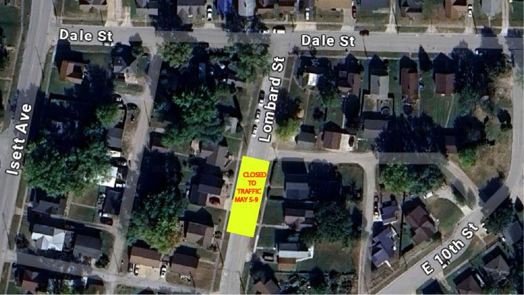 050125 Lombard Street road closure May 5-9 (JPG) showing location on map