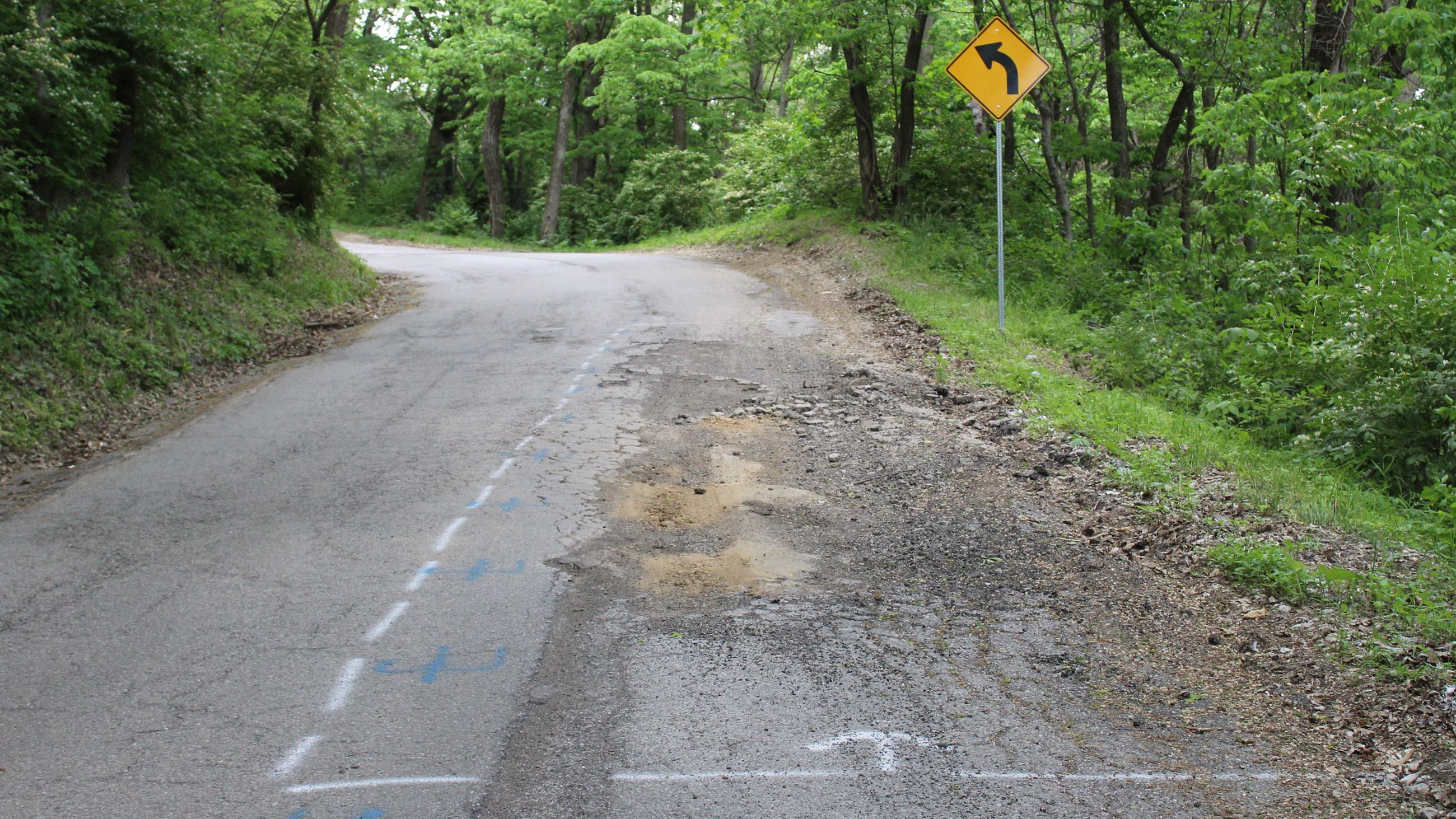 051325 Fletcher Avenue pavement replacement advance (JPG) showing section to be replaced