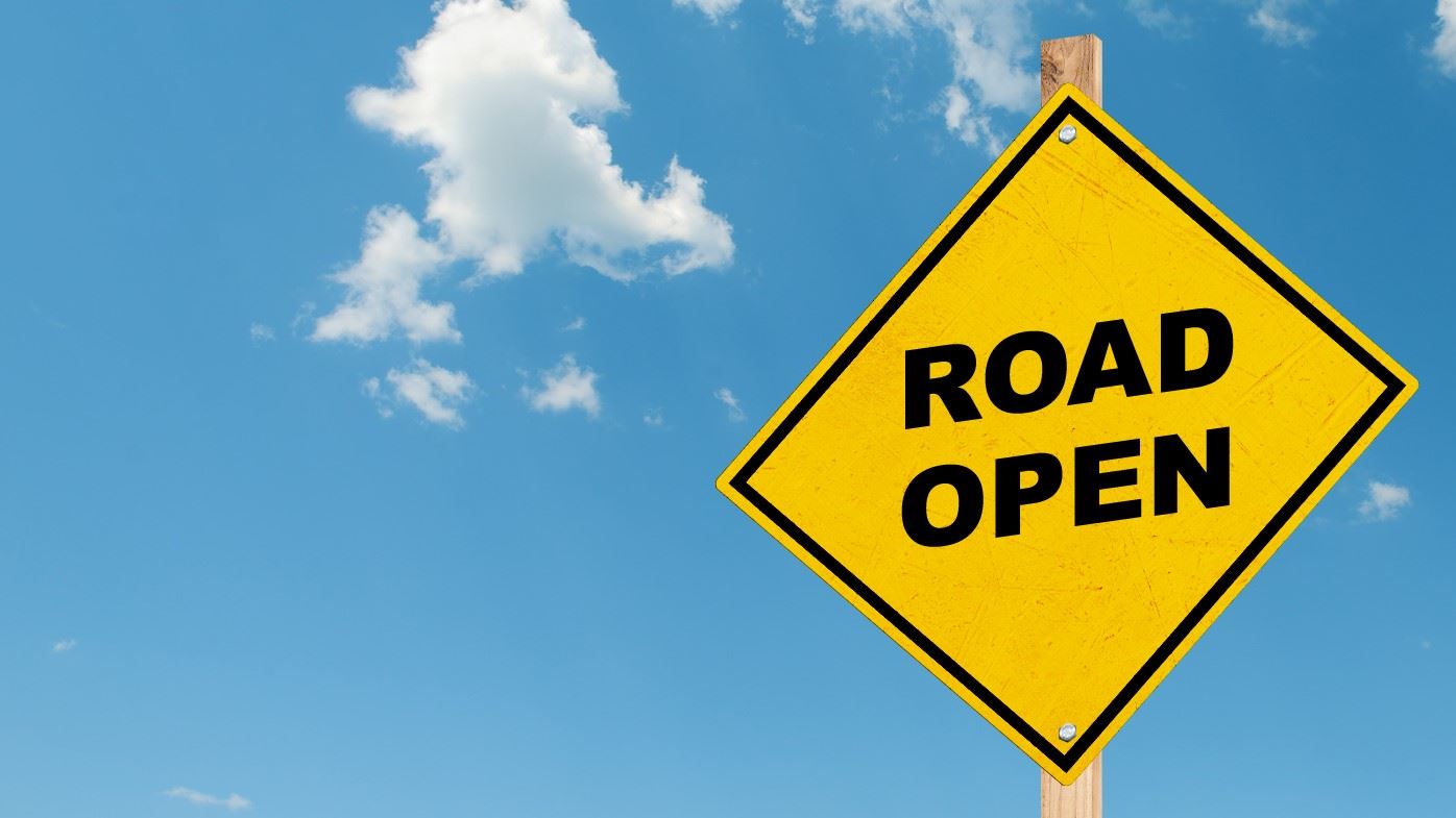 Road Open Sign - Generic (JPG)