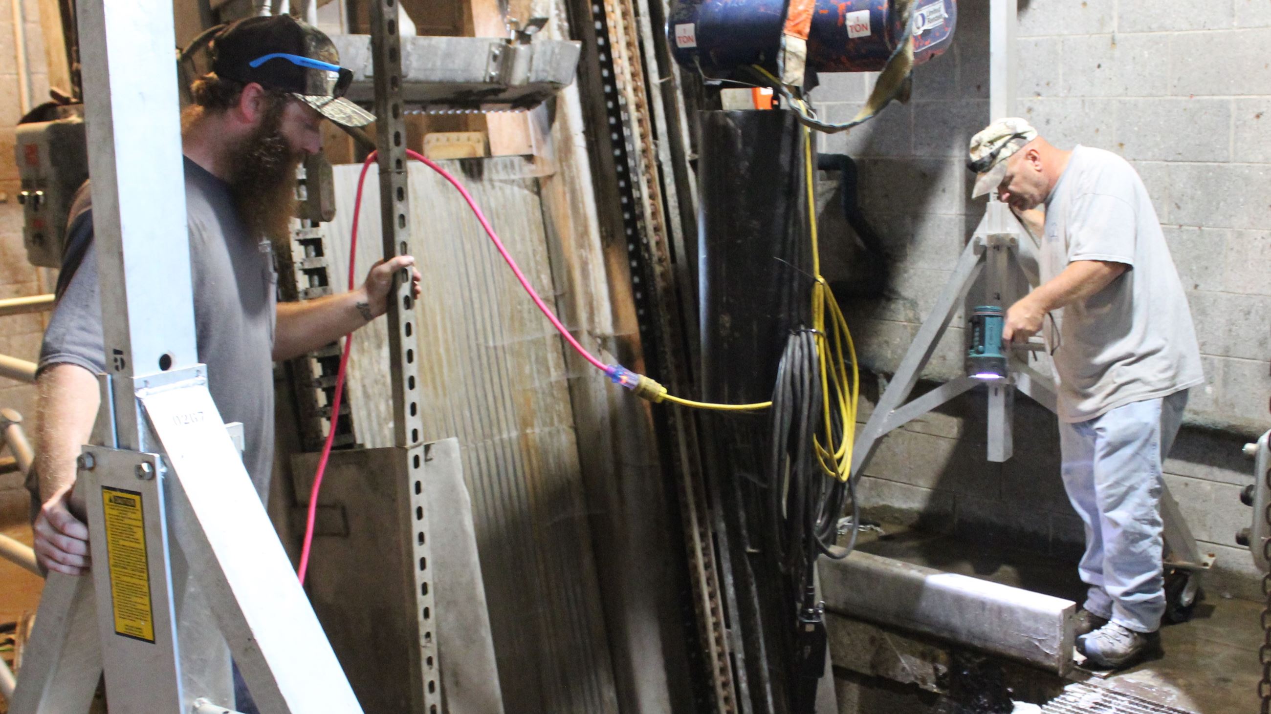 082025 Water and Wastewater Workers Week (JPG) work in Papoose Lift Station