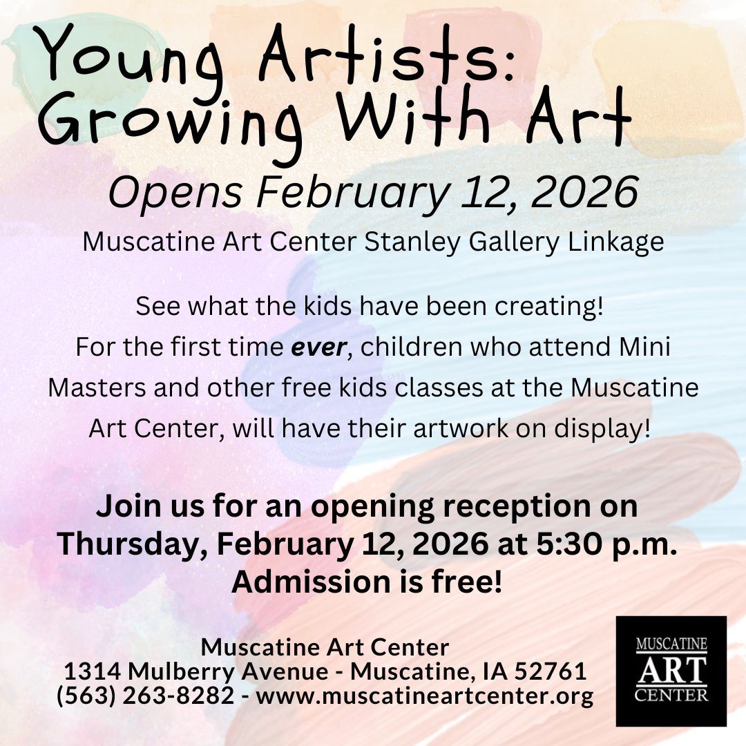 Young Artists exhibit and reception 2.12.2026