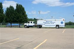 HAZMAT 321 Parked in parking lot